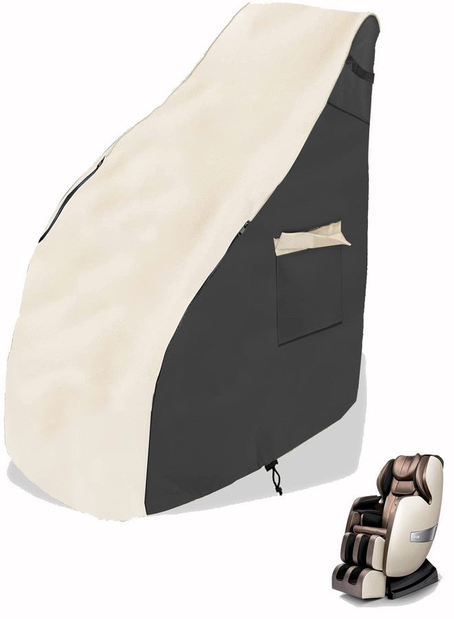 XCZ Massage chair cover, 600D full body shiatsu massage chair protector, 59 X 39 X 55 inchesArmchair Slipcovers,, ,with drawstring waterproof and dustproof Recliner Wing Chair Slipcovers,Sofa Cover - Image 1